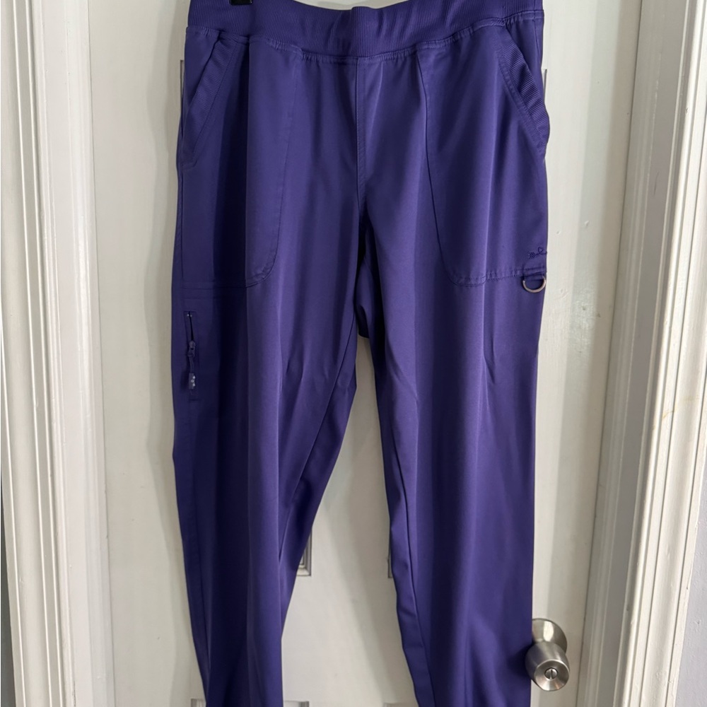 Women’s Ava Theresa Purple Jogger Scrub Pants